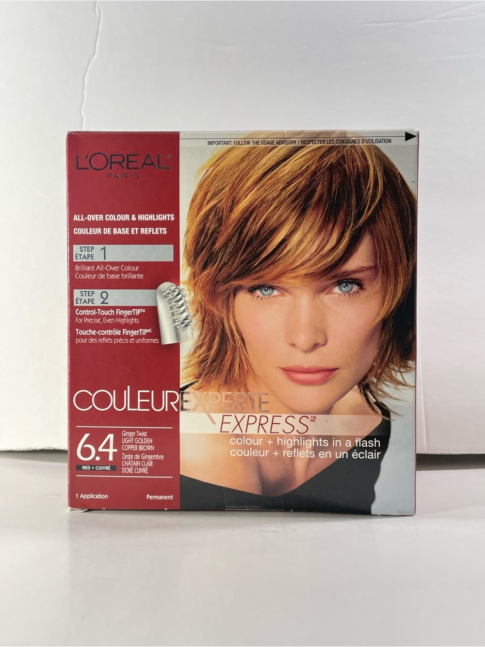 LOreal Paris Couleur Experte 6.4 Ginger Twist Light Golden Copper Brown HTF